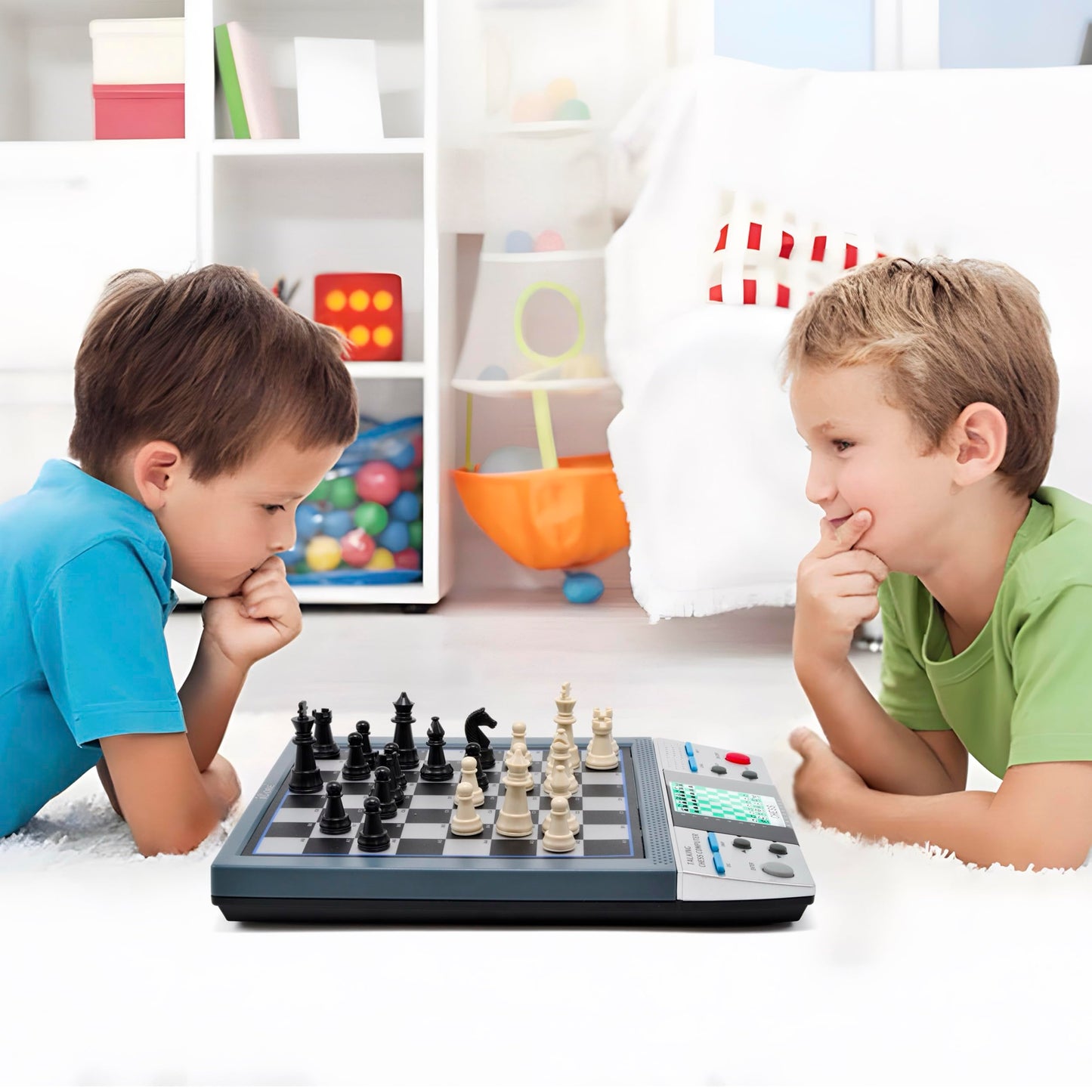 ISEE iCore Electronic Chess Set Pro Black | Talking Tutor, Learn Tactics for Kids & Adults