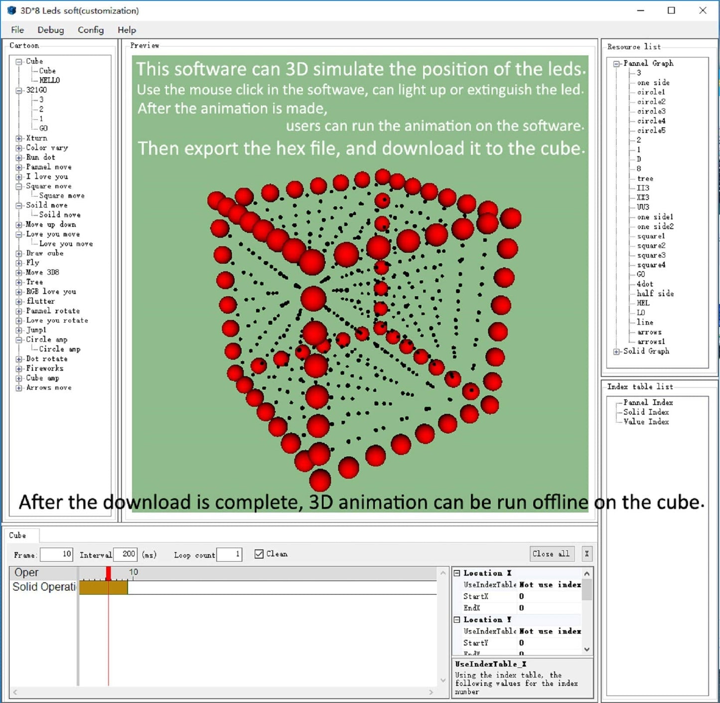 iCubeSmart 3D LED Cube Kit 8x8x8 (3D8S-MULTI) | DIY Soldering Electronics Project