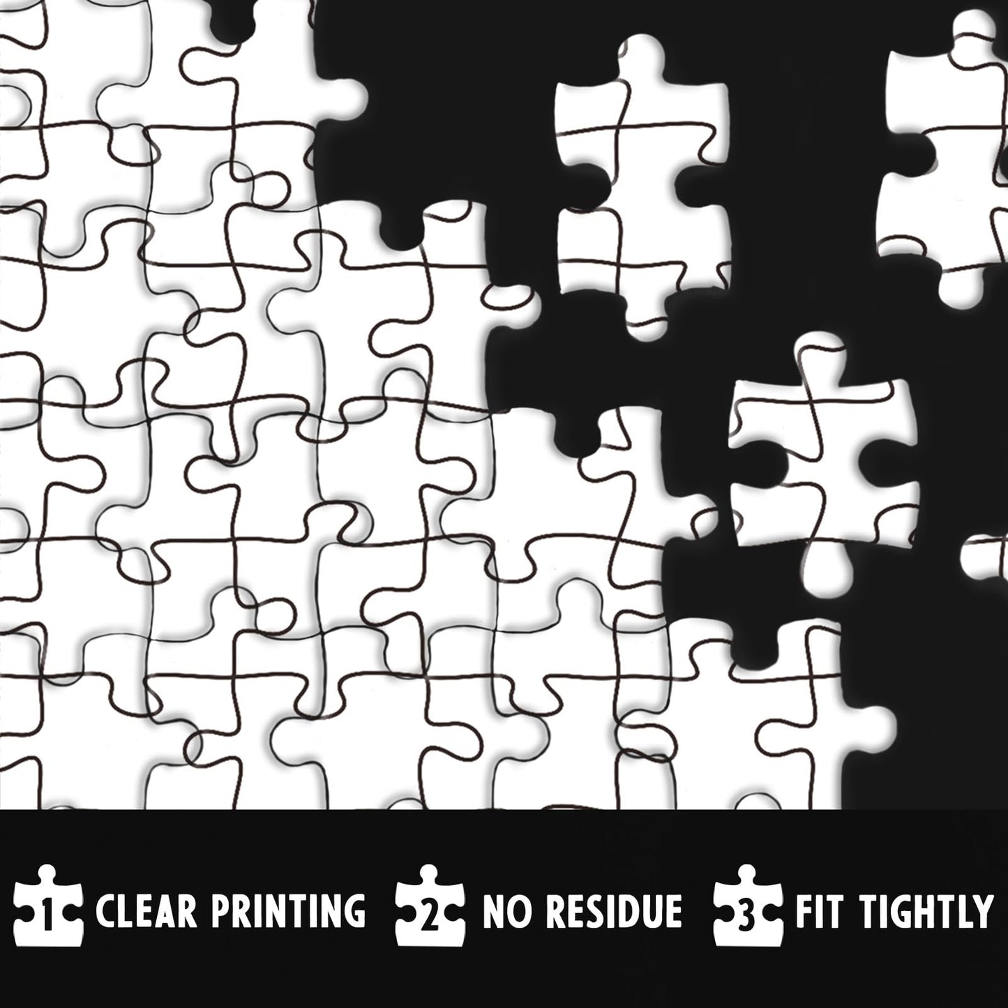 IdeaBazar | Difficult Puzzles for Adults — 1000-Piece White Blank Maze Puzzle
