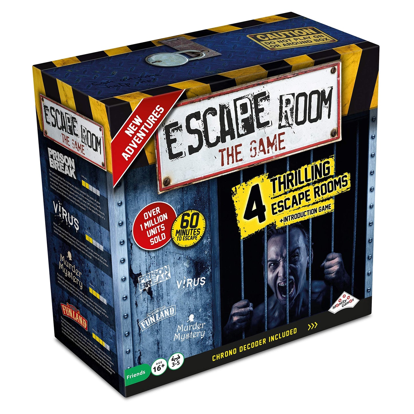 Escape Room The Game Version 2 | 4 Thrilling Rooms by Identity Games