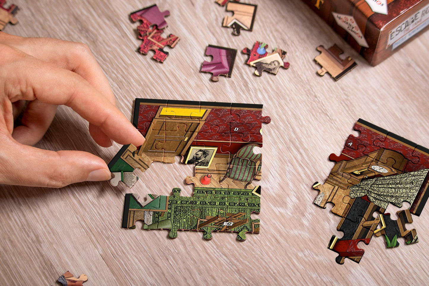 Escape Room: Puzzle Adventures — Secret of The Scientist | 1-2 Players | Family Night | 16+ | Identity Games