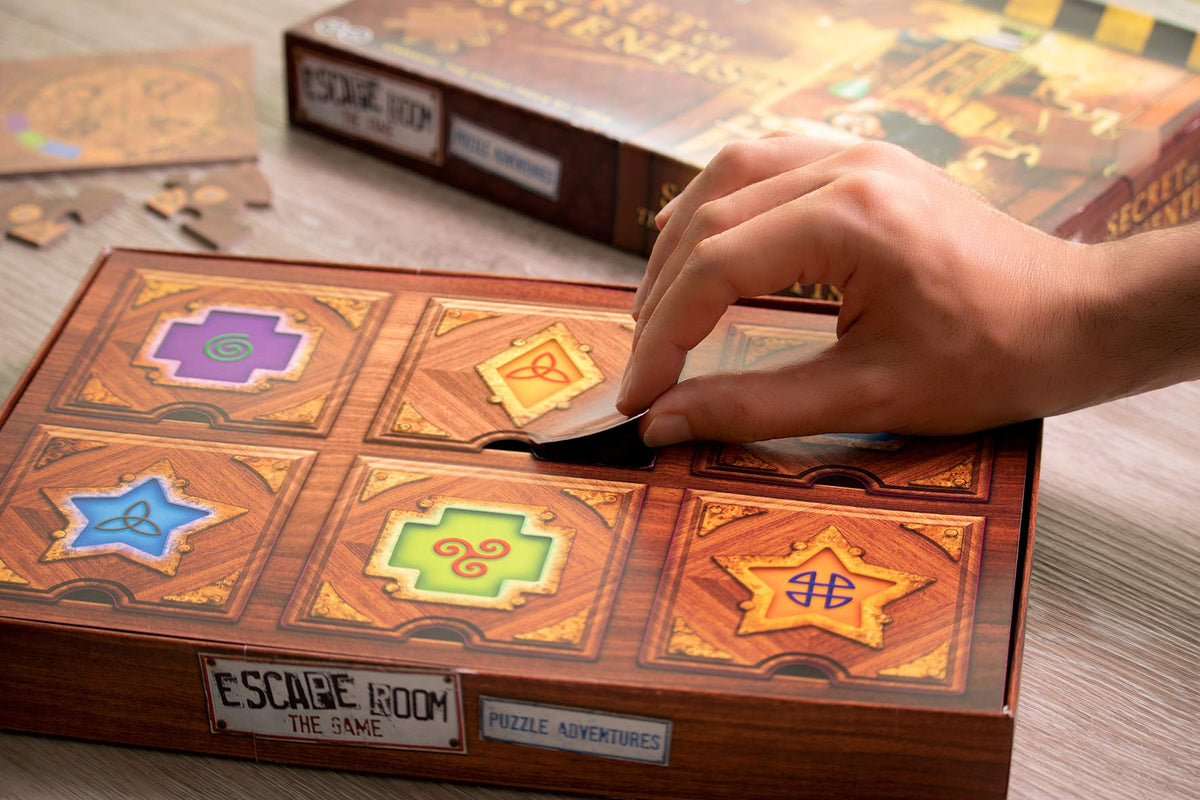 Escape Room: Puzzle Adventures — Secret of The Scientist | 1-2 Players | Family Night | 16+ | Identity Games