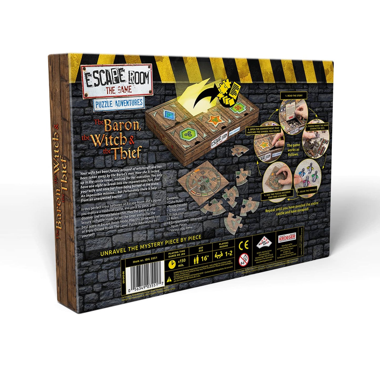 Escape Room The Game Puzzle Adventures: Baron, Witch & Thief | Identity Games