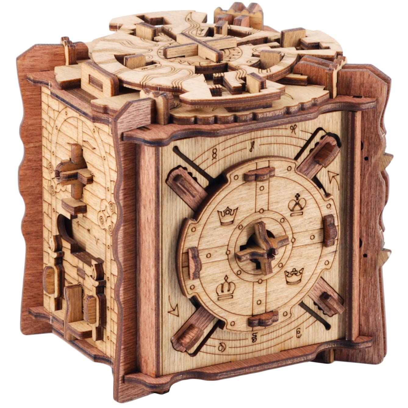 iDventure Cluebox The Trial of Camelot – Escape Room Puzzle Box for Adults