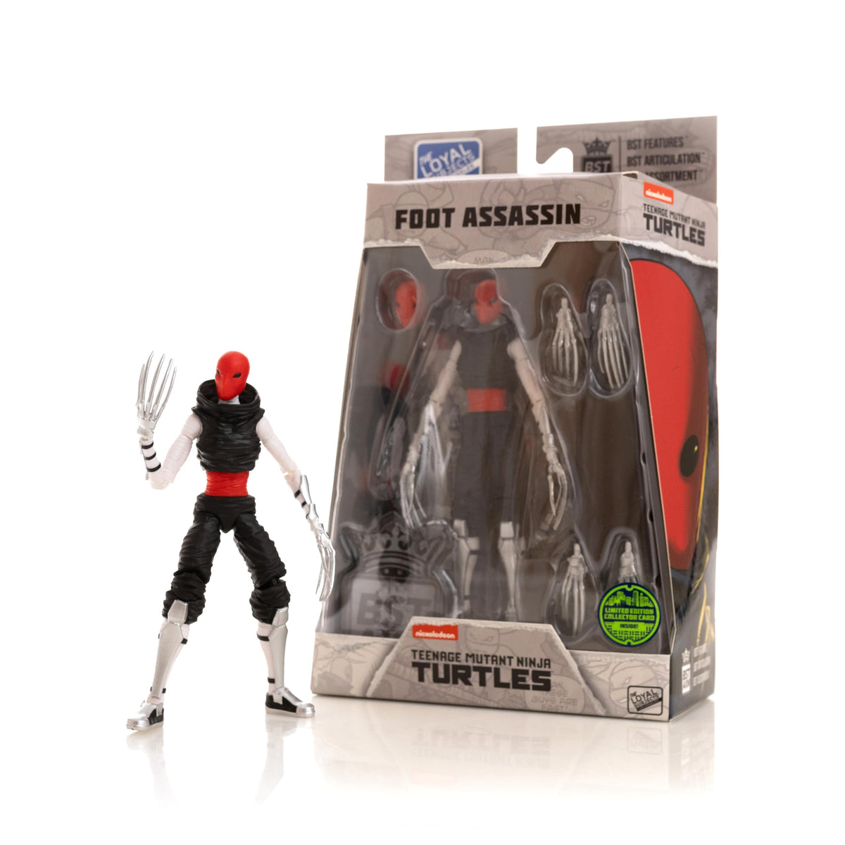 The Loyal Subjects TMNT BST AXN IDW Foot Assassin 5-Inch Action Figure