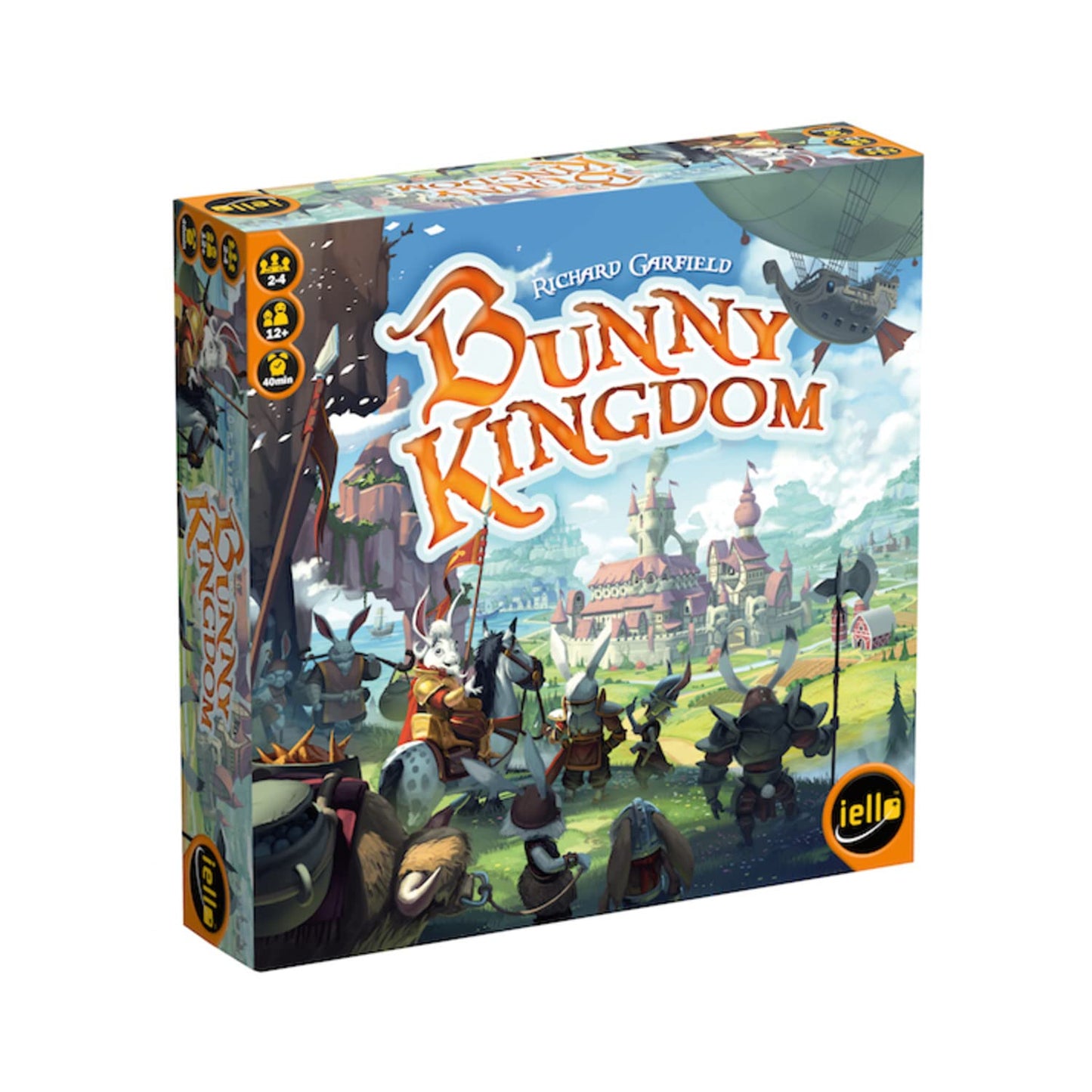 IELLO Bunny Kingdom – Strategy Board Game for 2-4 Players | 45-Minute Play Time