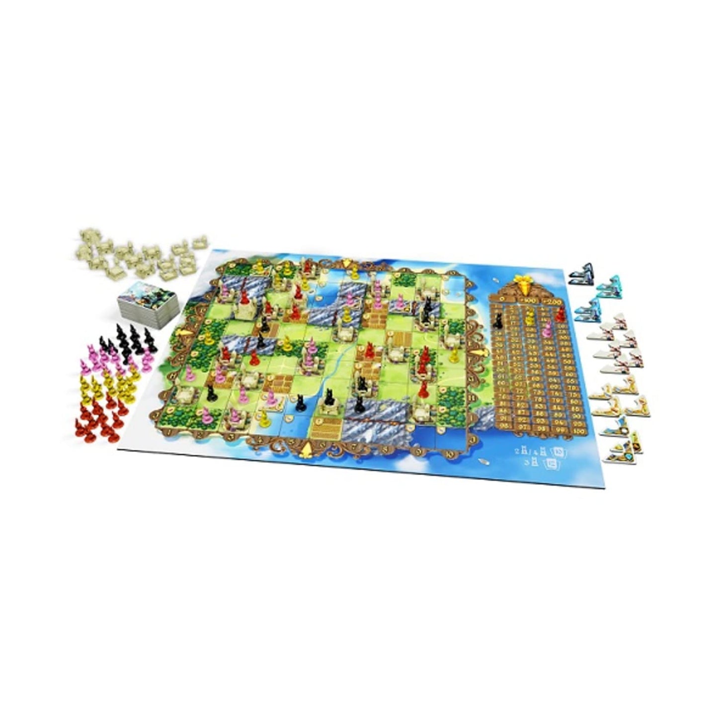 IELLO Bunny Kingdom – Strategy Board Game for 2-4 Players | 45-Minute Play Time