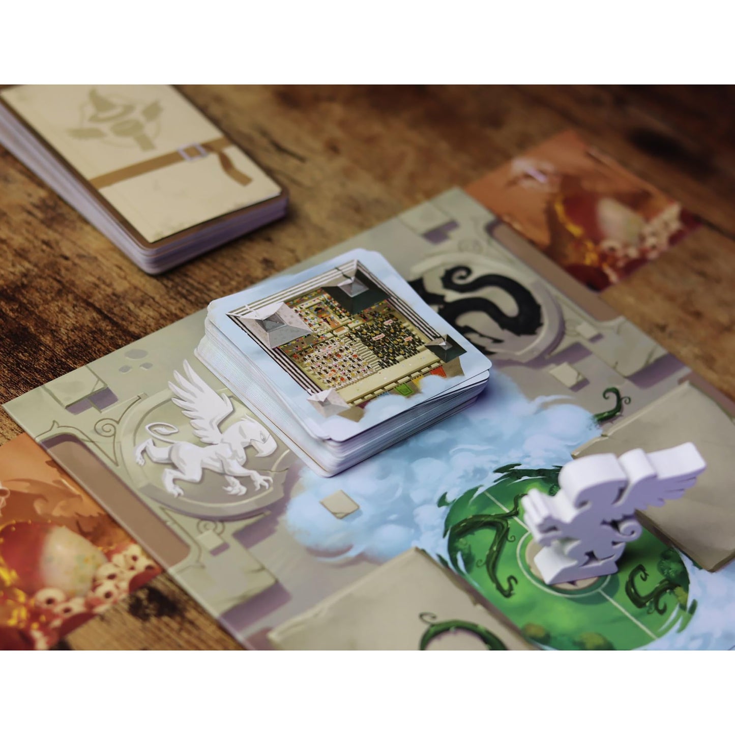 IELLO Clash of Magic Schools — Set Collection Fantasy Card Game for 2 Players, 45 Minutes