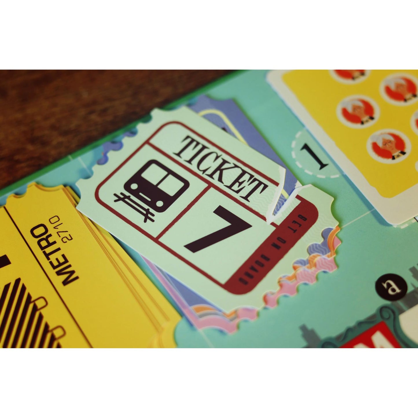IELLO Get On Board: Paris and Rome – Clever Flip & Write Metro Line Game