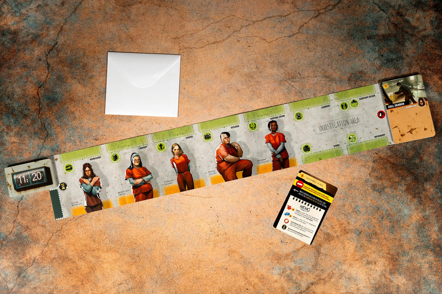 IELLO Guilty: Houston 2015 – Cooperative Detective Board Game | Murder Mystery