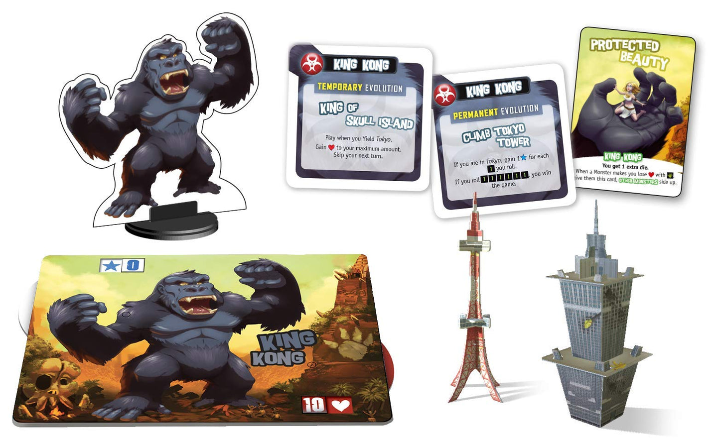 IELLO King of Tokyo Monster Pack Expansion: King Kong