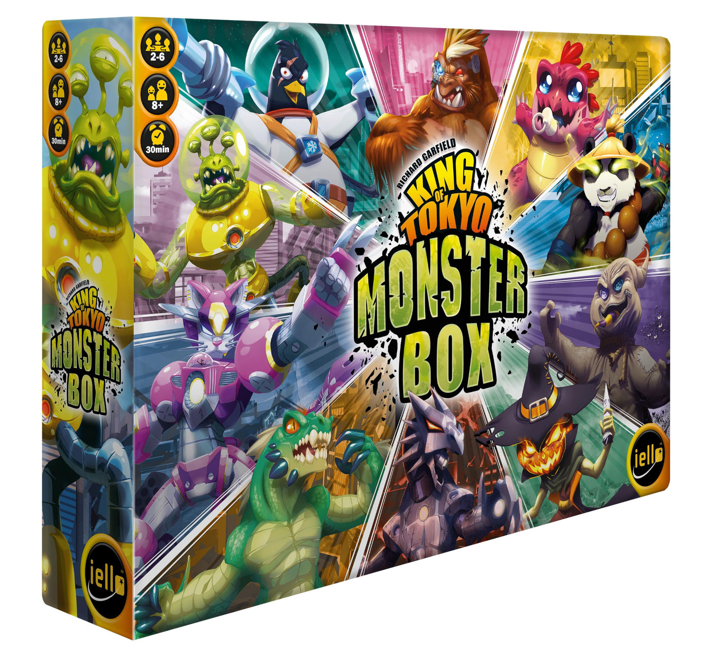 IELLO King of Tokyo Monster Box – All-in-One Edition with Baby Gigazaur Artwork