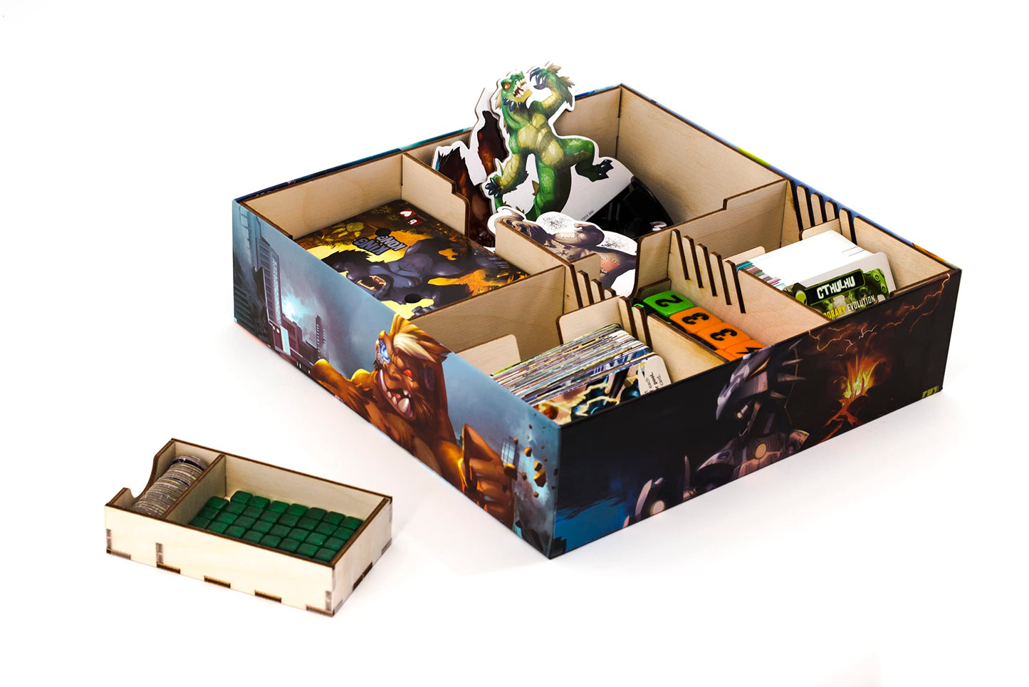 IELLO King of Tokyo: New Edition Strategy Board Game – Space Penguin Included