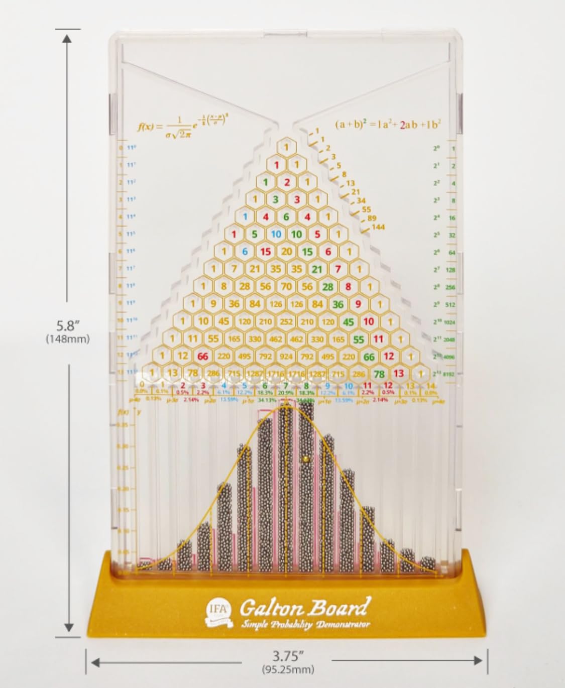 IFA Galton Board: Simple Edition – Interactive Probability Demonstrator