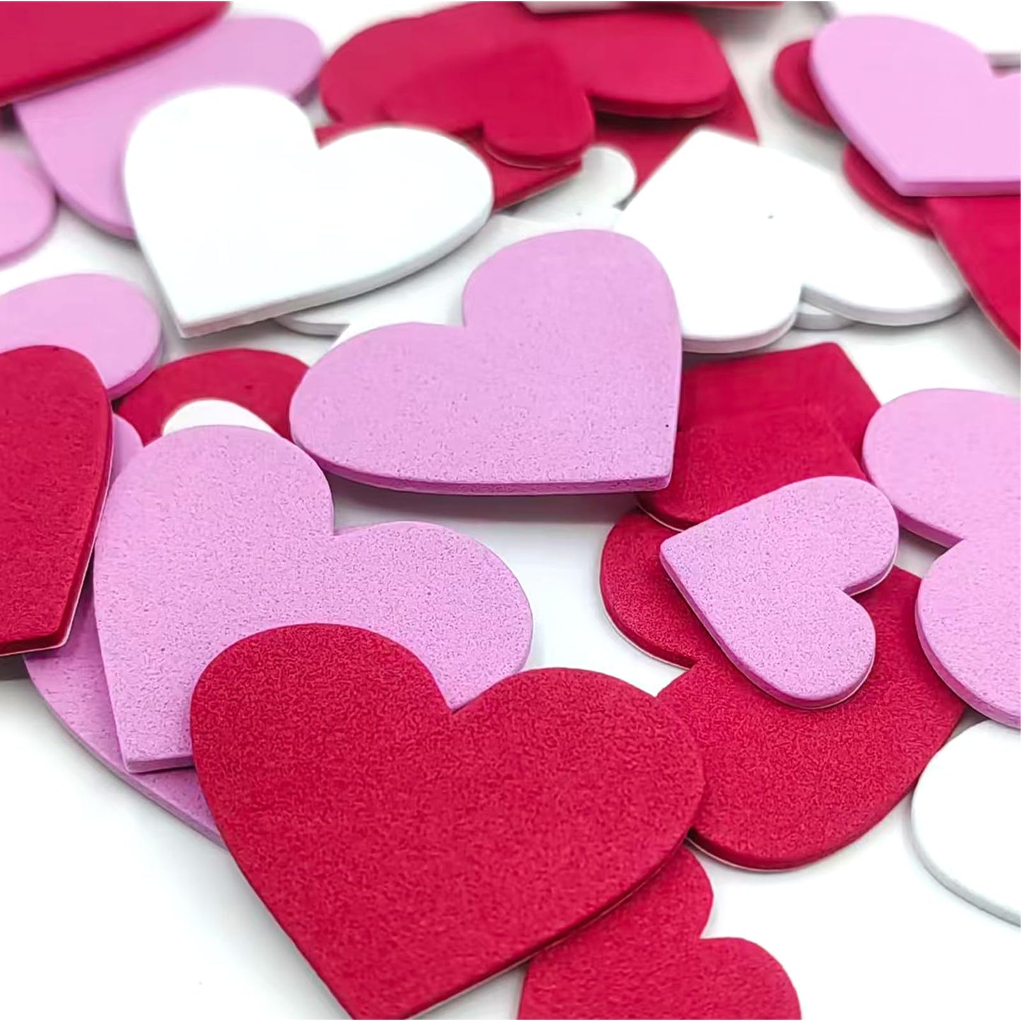 IFKEGON 360Pcs Heart Foam Stickers – Self-Adhesive 3D Puffy Hearts for Arts & Crafts