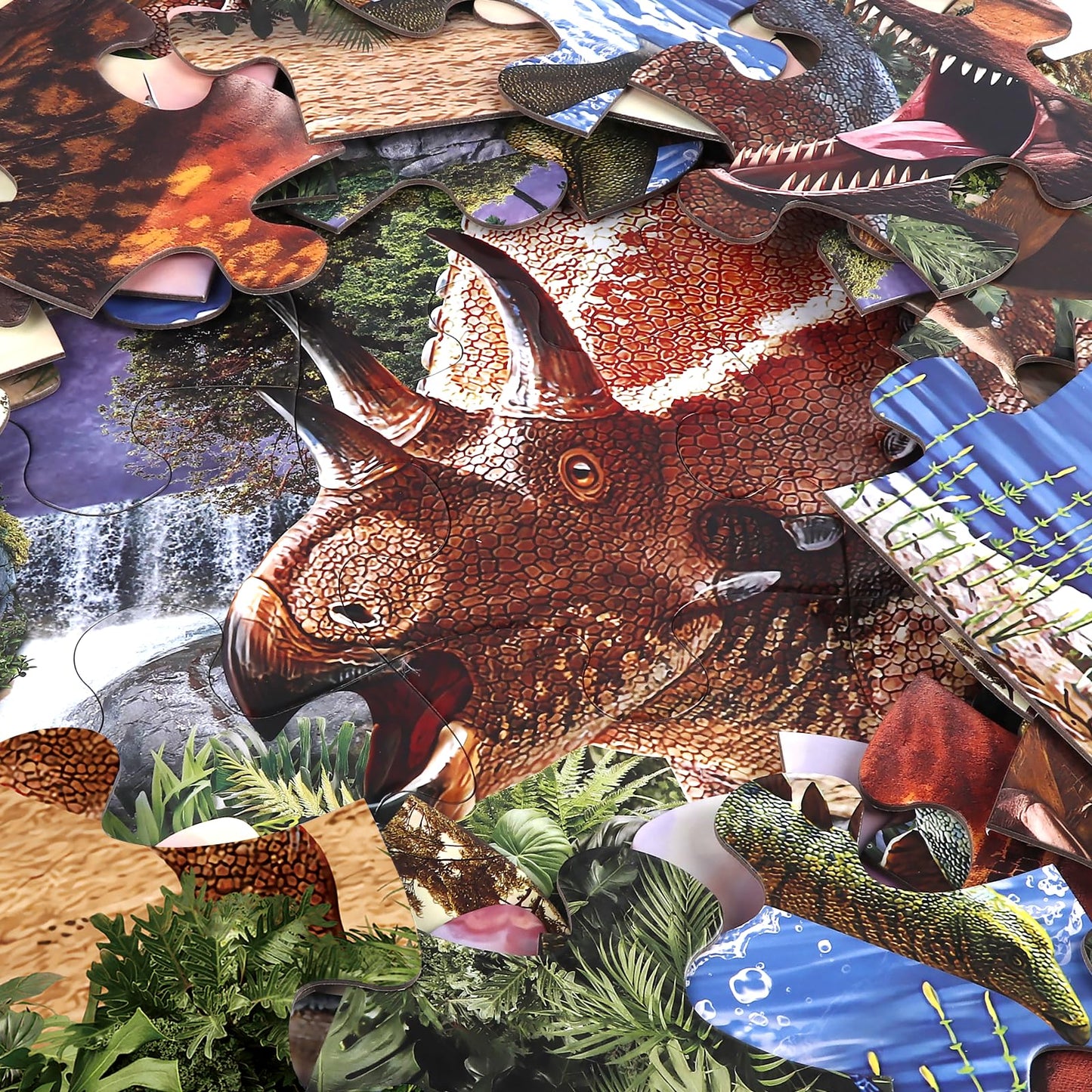 IFLOVE Jumbo Floor Puzzle – 48-Piece Dinosaur for Toddlers 3-5 | Educational Toy Gift