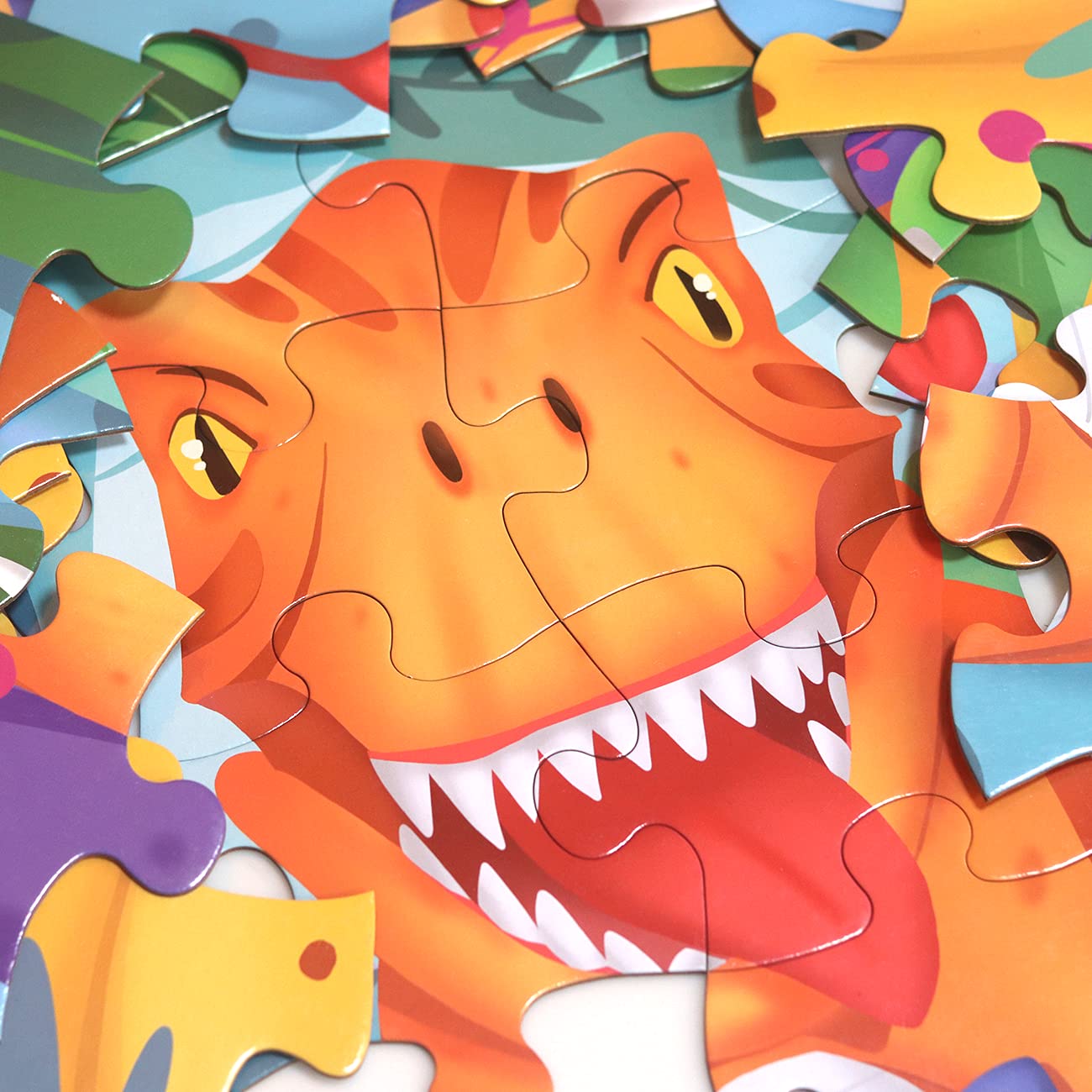 IFLOVE Jumbo Floor Puzzle for Kids – 48-Piece Dinosaur Jigsaw, Educational Toy Ages 3-6