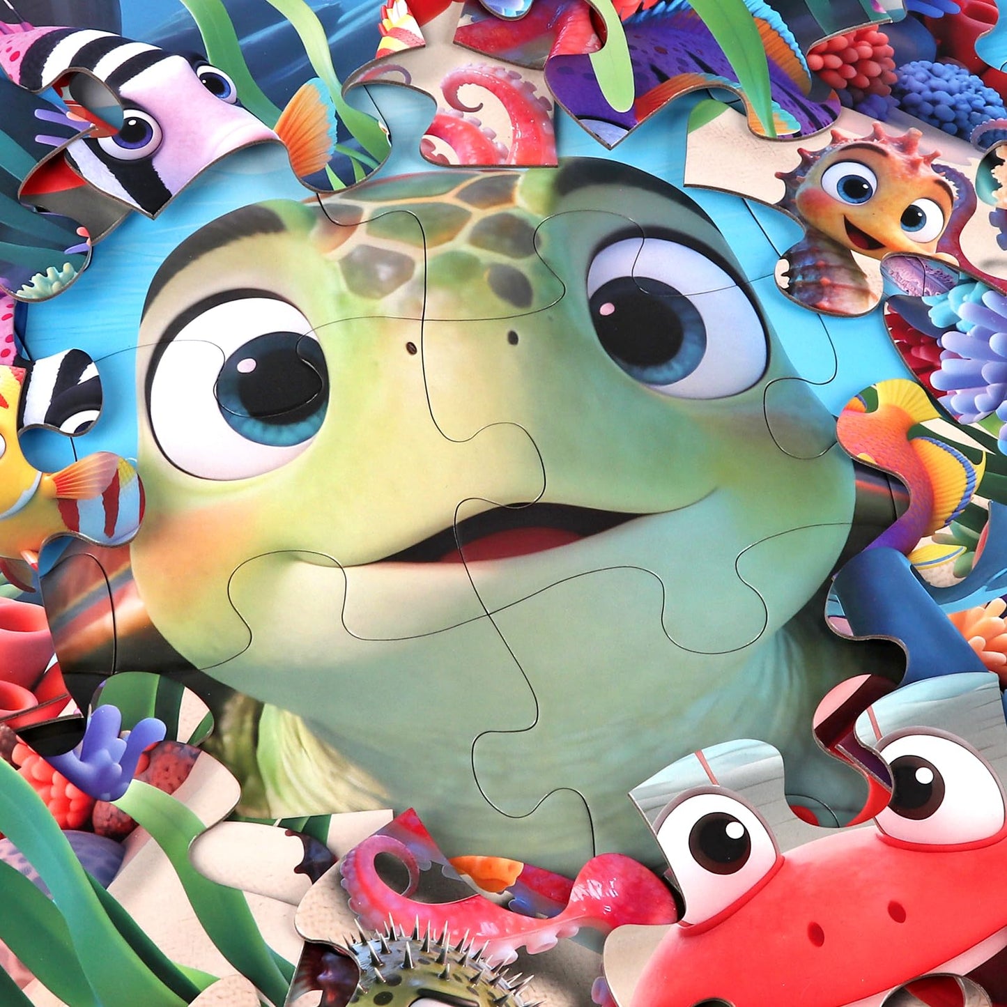 IFLOVE Jumbo Floor Puzzle – 48-Piece Sea Life Kids Puzzle for Ages 3-6