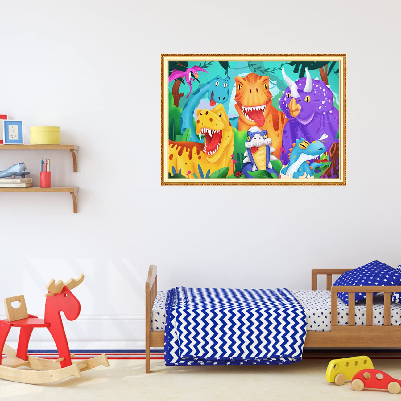 IFLOVE Jumbo Floor Puzzle for Kids – 48-Piece Dinosaur Jigsaw, Educational Toy Ages 3-6