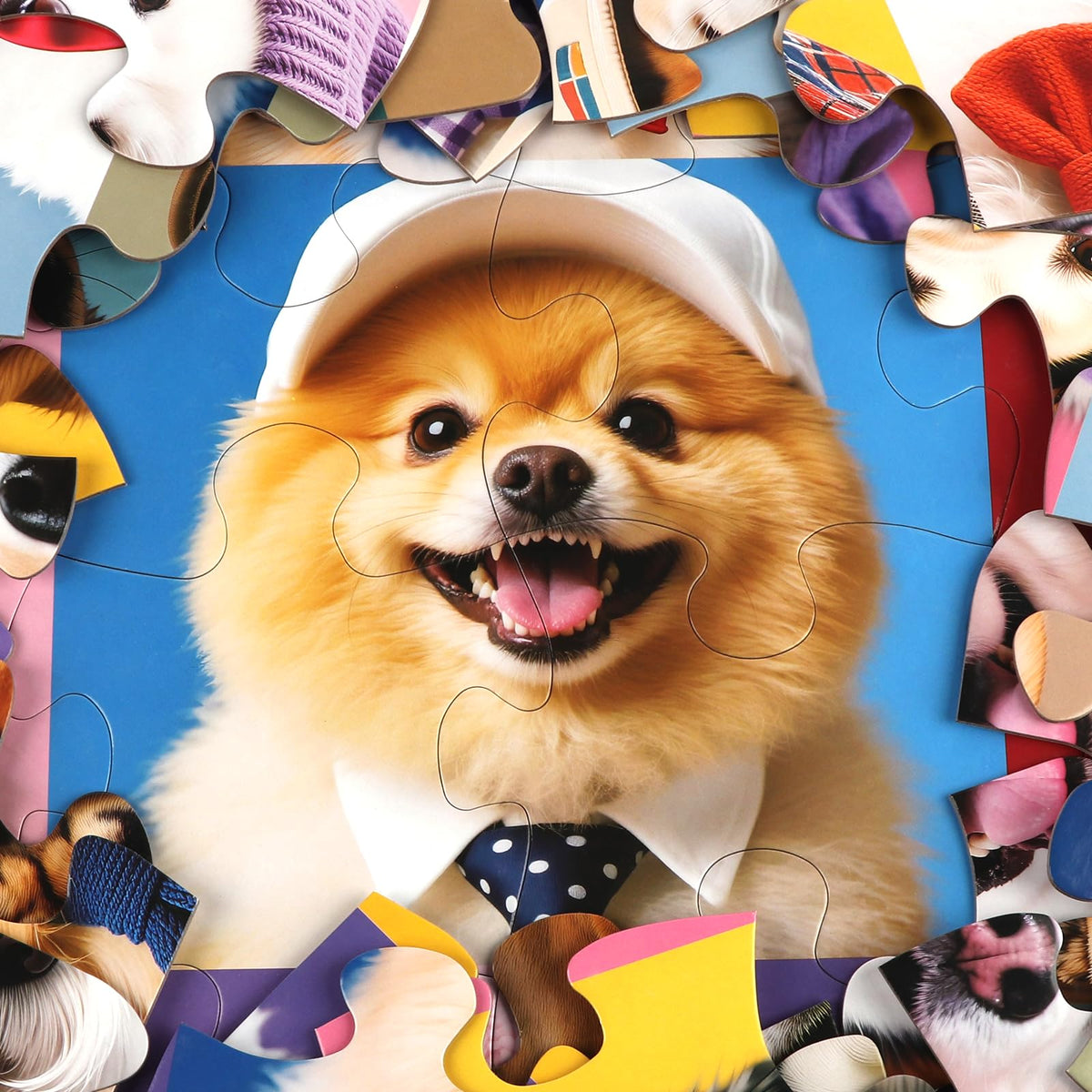 IFLOVE Jumbo Floor Puzzle for Kids – 48-Piece Dog Jigsaw, Educational Toy for Toddlers 3–6, Puppy Theme Gift