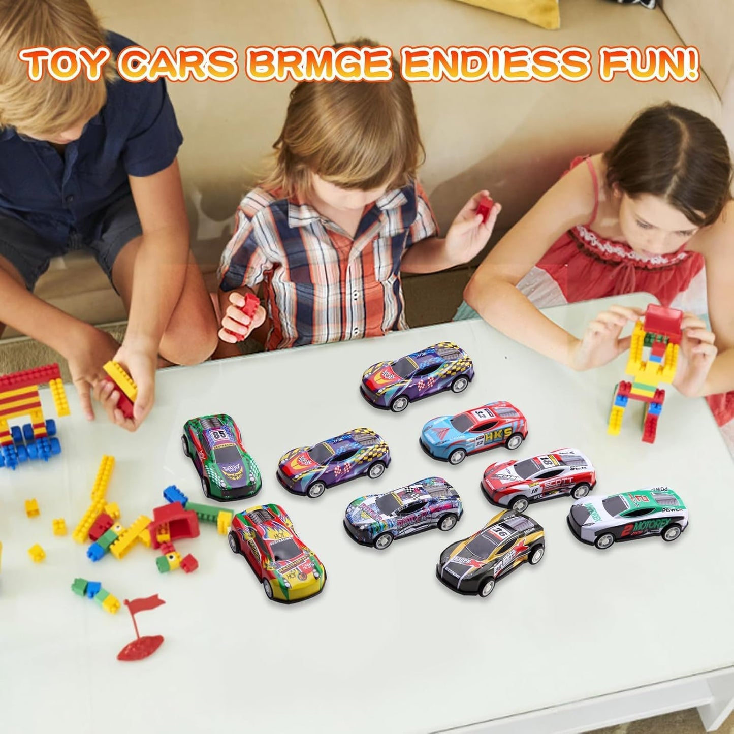 iFunLong 30 Pack Pull Back Cars for Kids – Bulk Mini Race Toys for Parties & Goody Bags