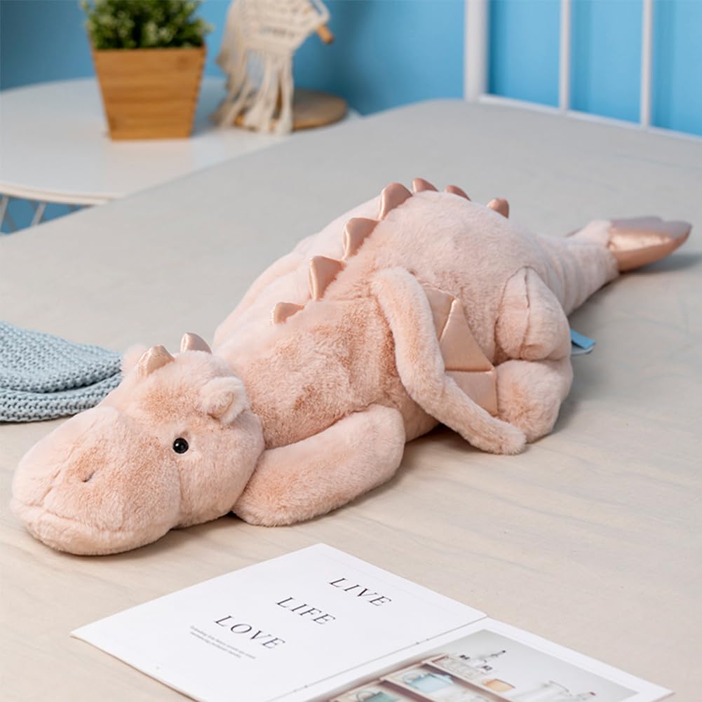 IFX24 Weighted Dragon Stuffed Animal – 10 Lb, 35.4in Plush for Comfort & Relaxation