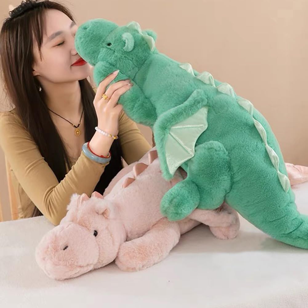 IFX24 Weighted Dragon Stuffed Animal – 10 Lb, 35.4in Plush for Comfort & Relaxation