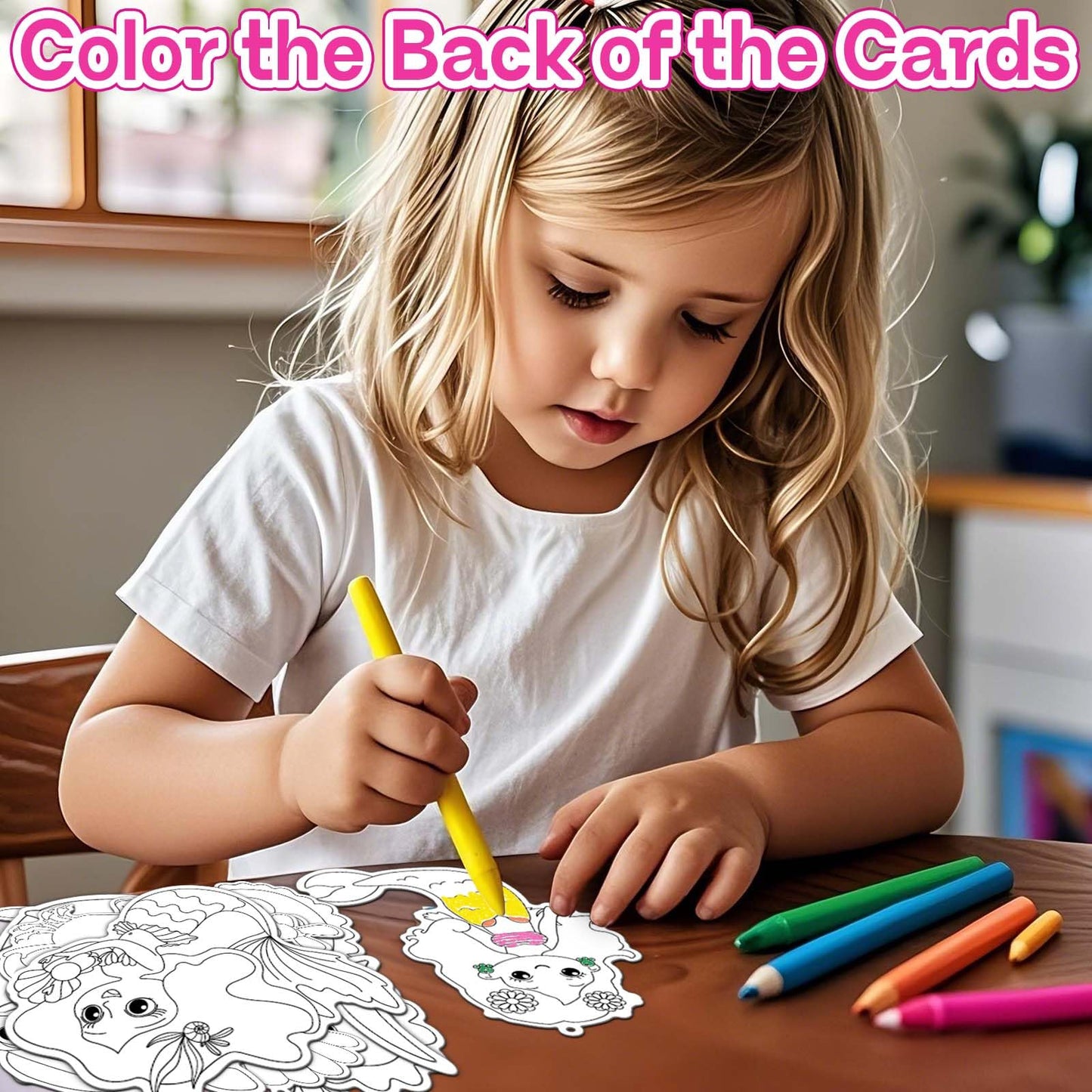iGetooy 10 Sets DIY Mosaic Stickers for Kids | Mermaid Art Craft Kit, 720+ Foil Stickers