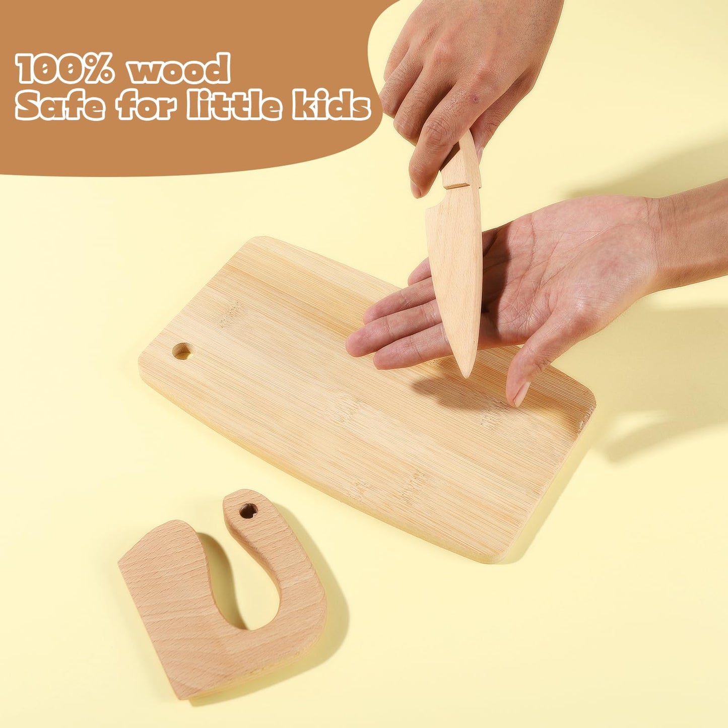 IHFAIO Kids Knife Set – 8-Piece Real Cooking Kit for Little Chefs