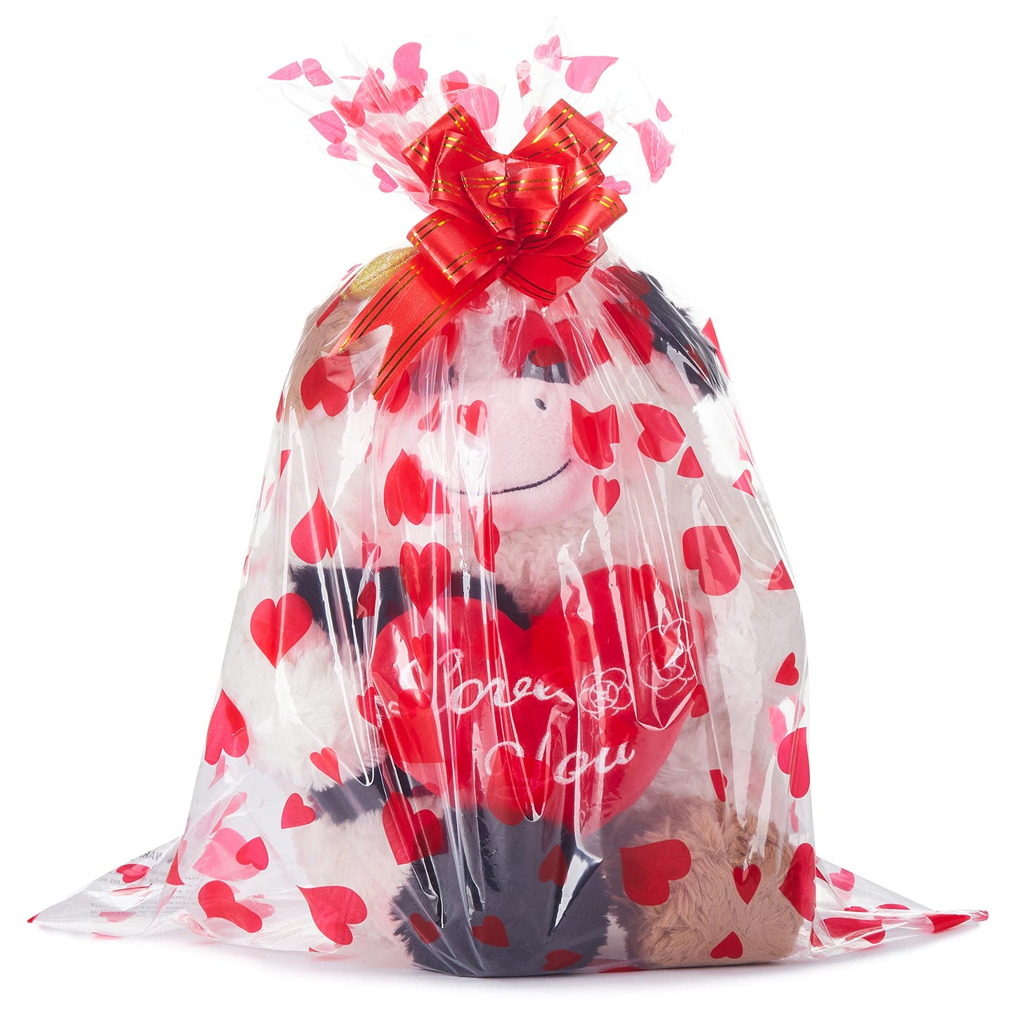 IKASA Cow Plush Toy — 14.6 Inches Soft Valentine Gift for Girlfriend