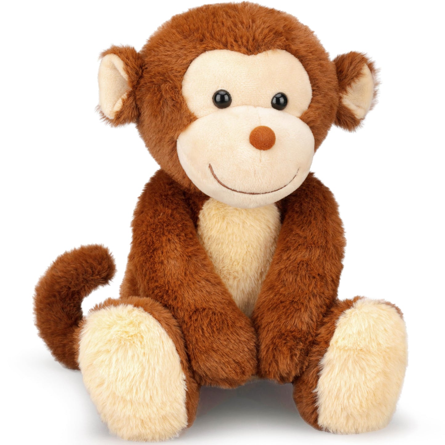 IKASA Monkey Plush Toy – 12.5-Inch Soft Plushie for Hugs & Decor