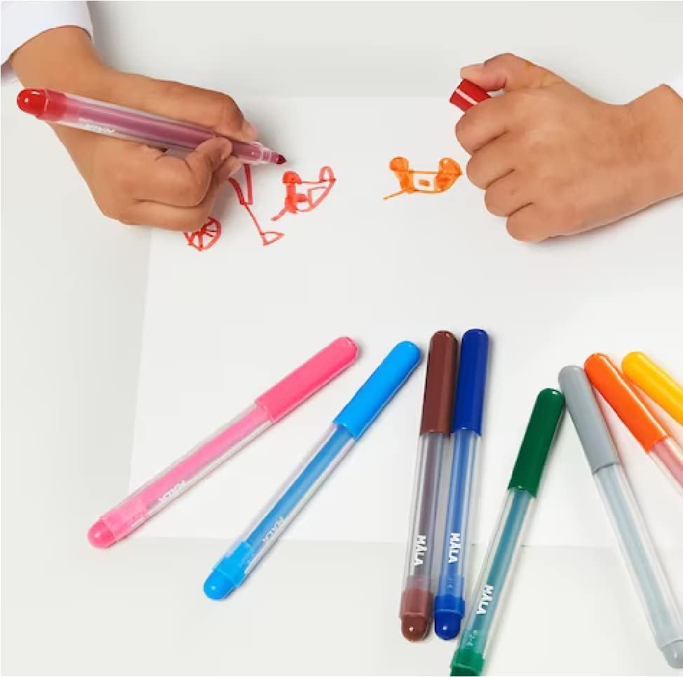 I-K-E-A MÅLA Felt-Tip Pen Mixed Colors Polypropylene (pack of 24)