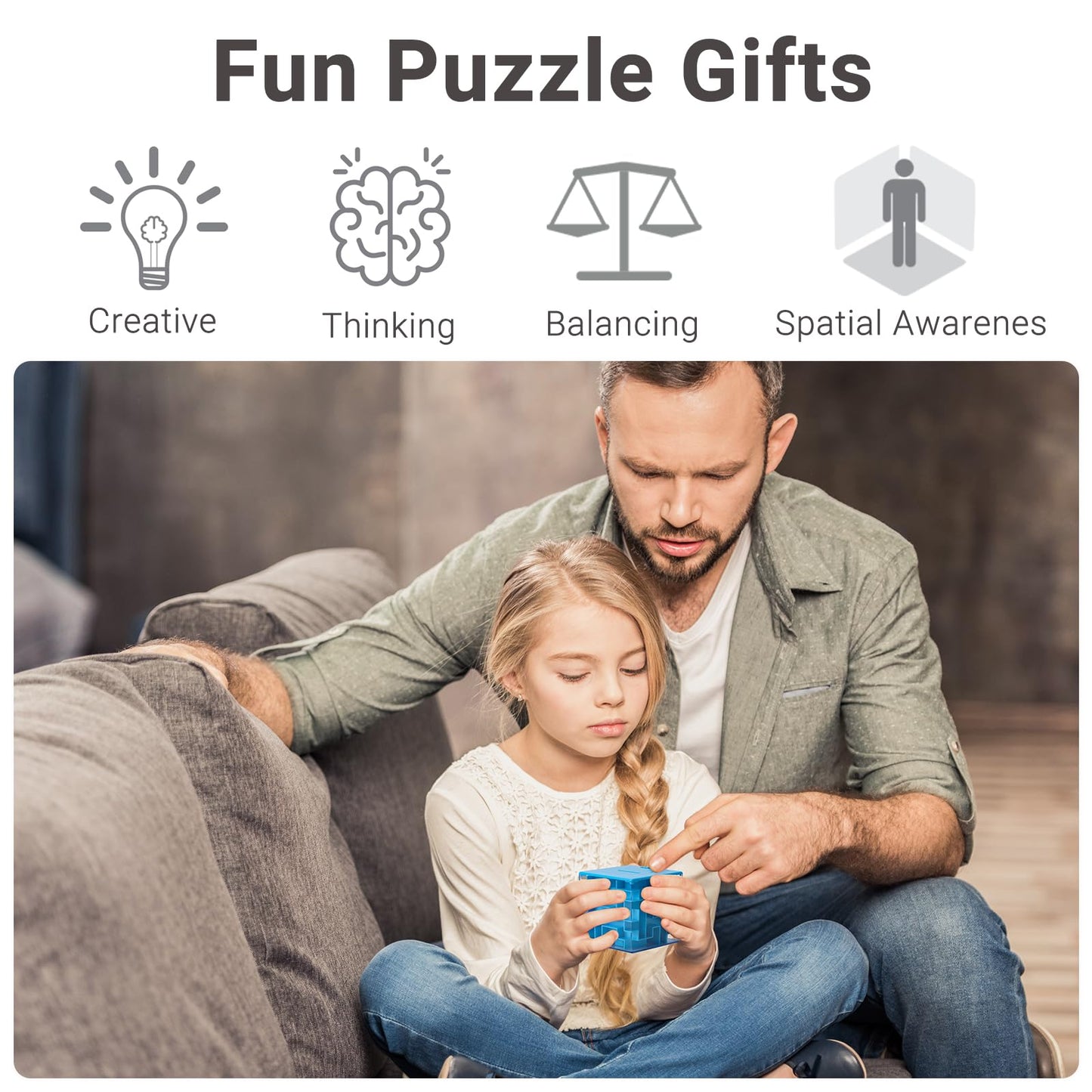iKeelo Money Maze Puzzle Box (2 Pack) – Fun Gift for Kids & Teens