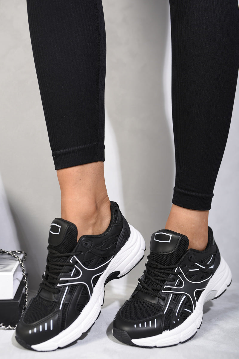 Lace Up Chunky Trainers