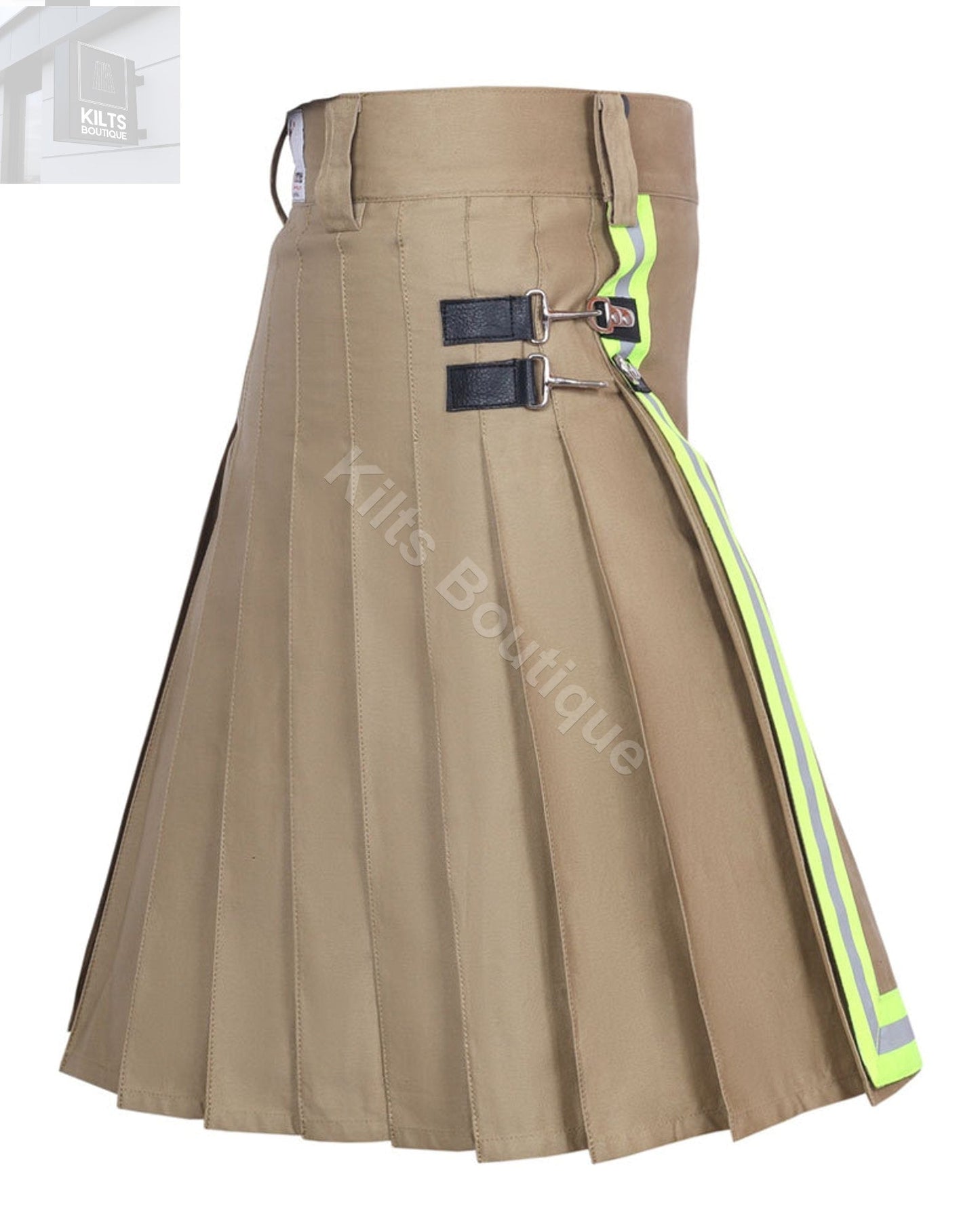 Firefighter Kilts Men Cotton Utility Kilt Fireman reflector Utility Kilt