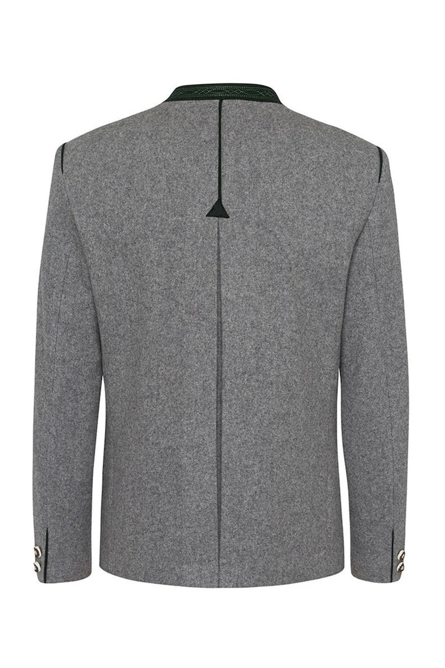 Grey German Bavarian Jacket Tyrol Loden Trachten Jacket German Bavarian Oktoberfest Jacket