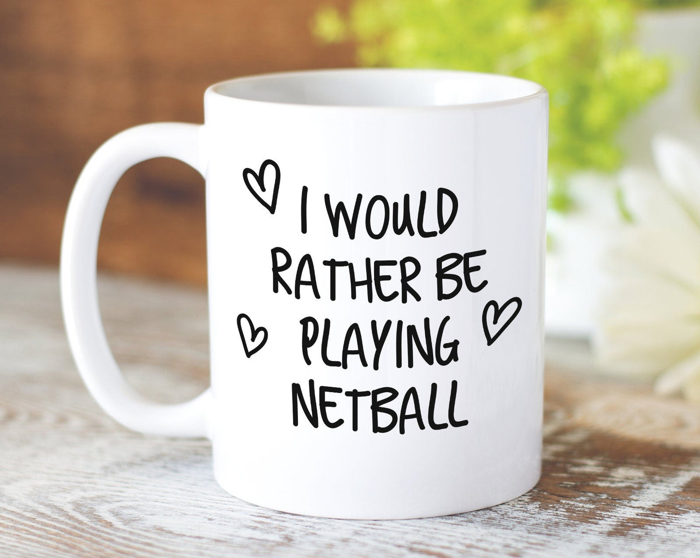 I Would Rather Be Playing Netball Mug Gift 11oz Coffee Mug Gift Idea For Netball Player Coach Team Sport For Him Her MG0211