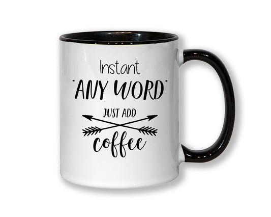 Instant Biologist Just Add Coffee 11oz Coffee Mug Tea Gift Idea For Marine Biology Lab Assistant Genetics Scientist Science MG0344