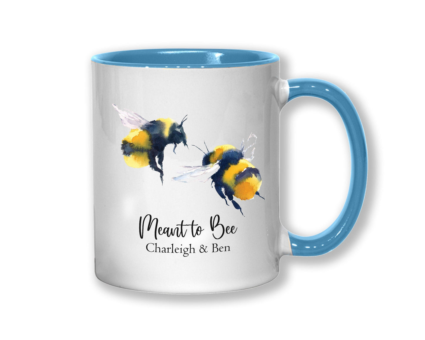 Personalised Couples Meant To Bee Coffee Mug MGZ115