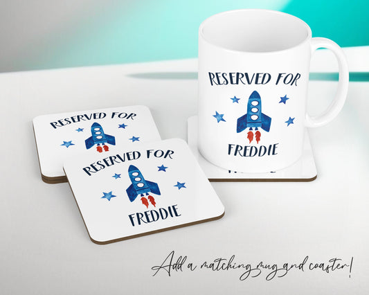 Personalised Rocket Reserved For Cushion Gift Printed Name Design Cushion Throw Pillow Gift For Him Her Christmas Gift CS359