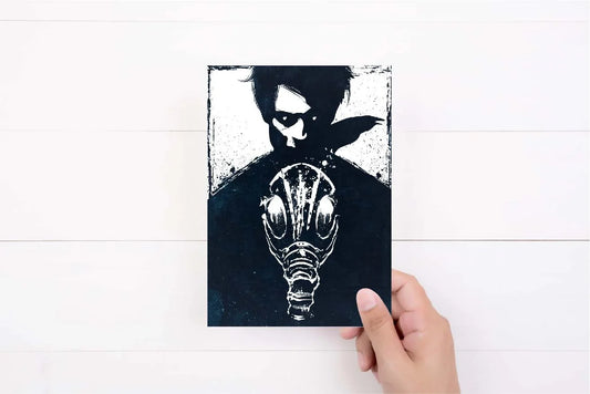 Sandman  | Greeting Card | Birthday Card | Black and White | I Am Hope