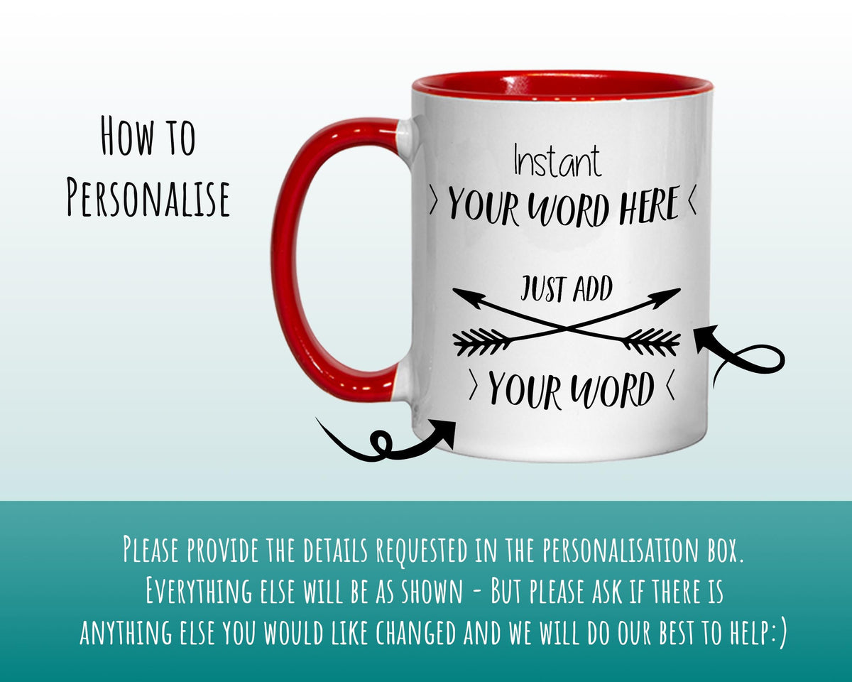 Instant Psychologist Just Add Coffee Mug Gift 11oz Coffee Mug Gift Idea For Head Doctor Shrink Medical Psychology Doctor For Him Her MG0359