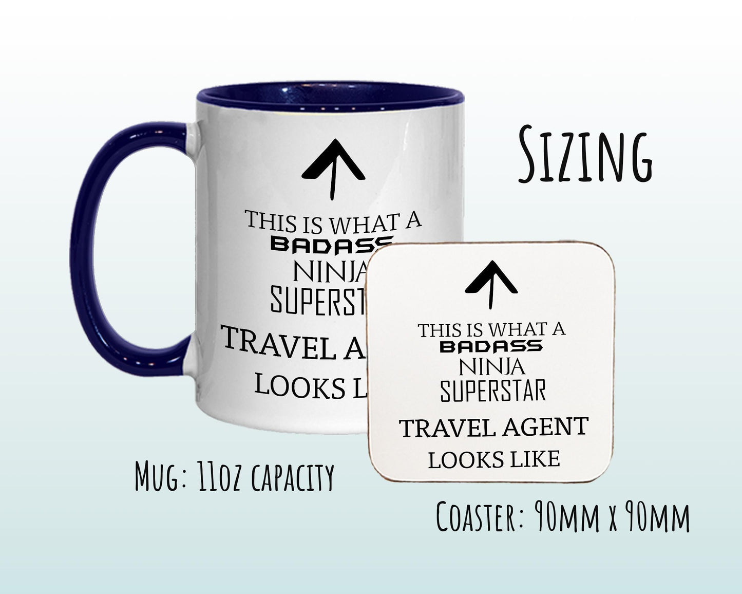 This Is What A Badass Travel Agent Looks Like 11oz Coffee Mug Tea Gift Idea For Tourism Worker Travel Agency Employee Holiday Sales MG0804