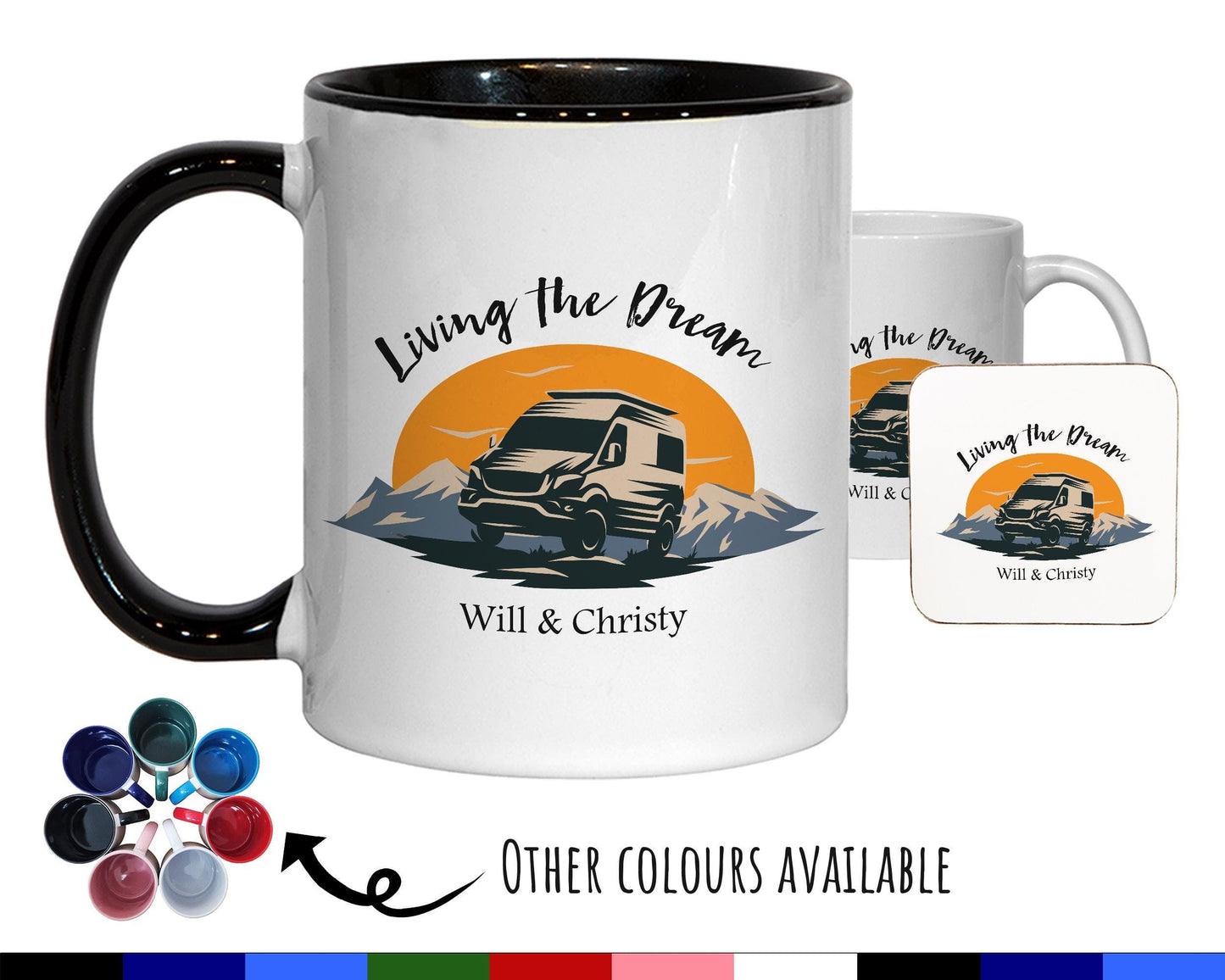Personalised Motorhome Camper Coffee Mug MGZ197
