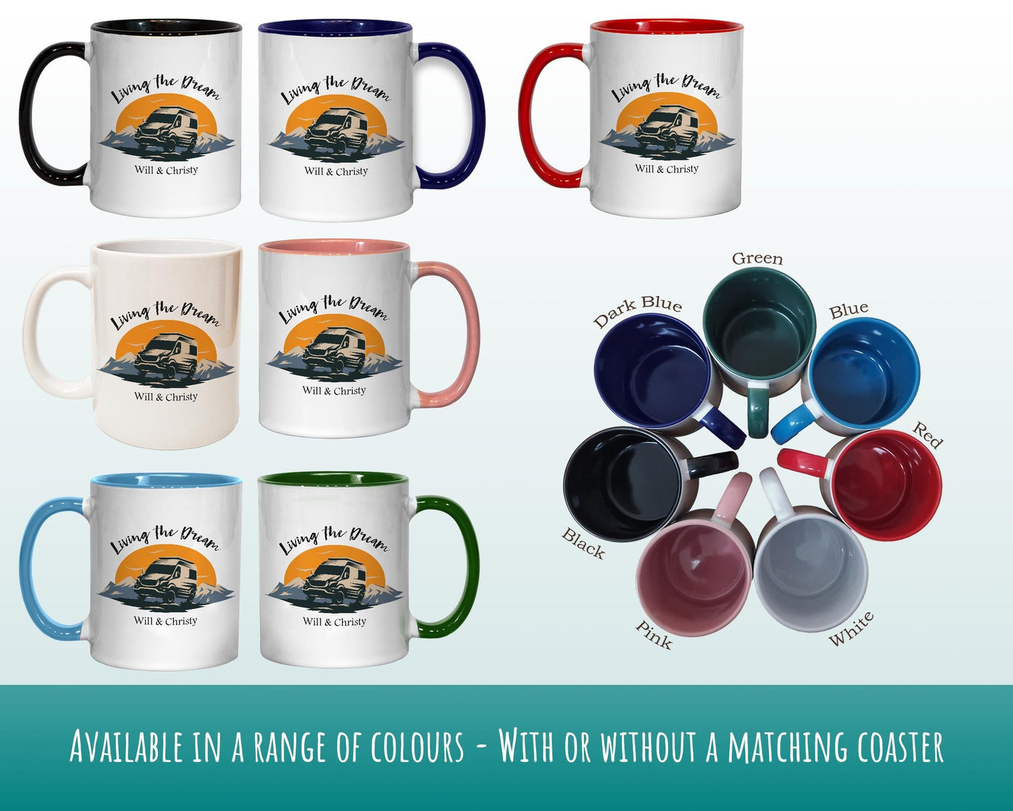 Personalised Motorhome Camper Coffee Mug MGZ197