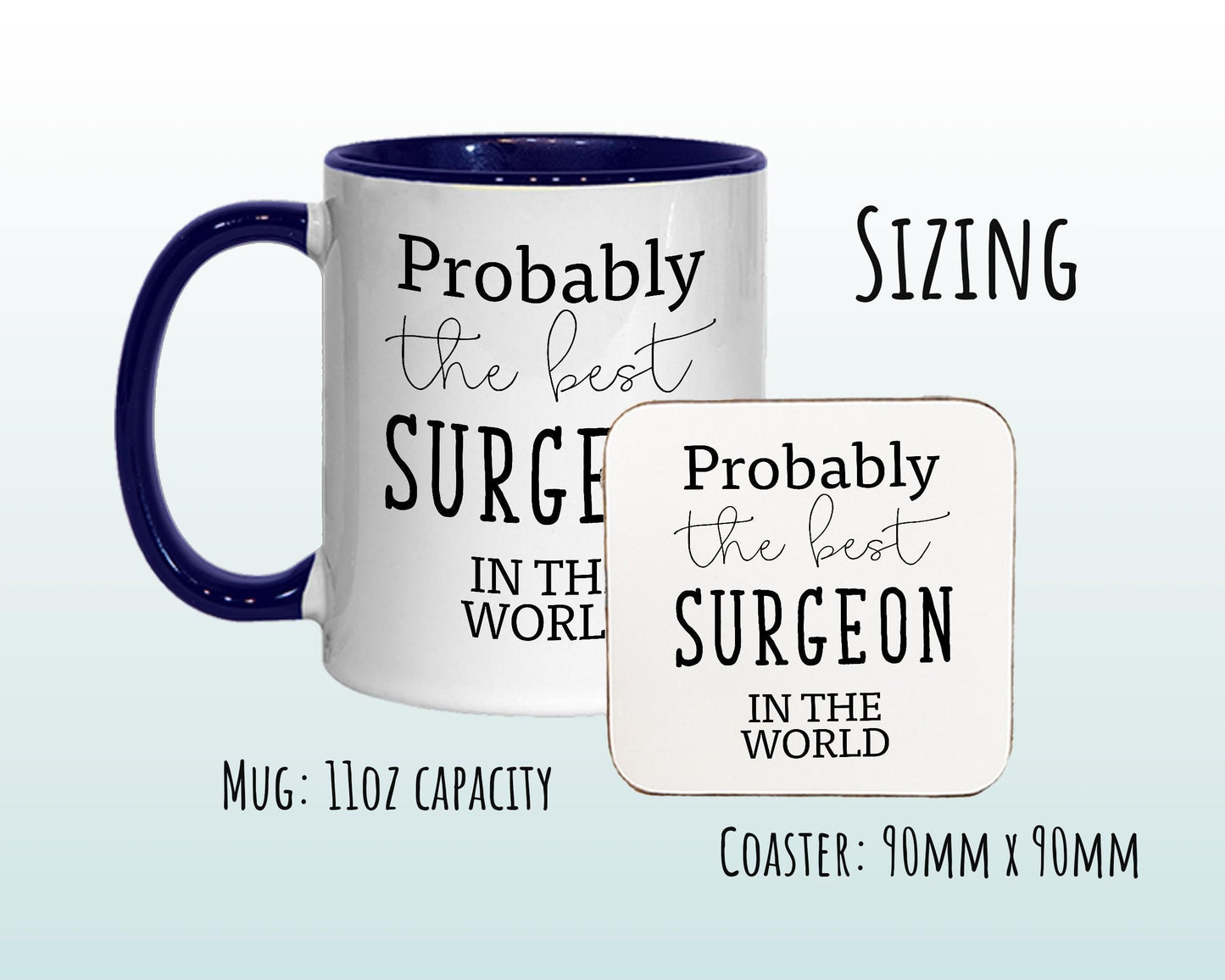 Probably The Best Surgeon In The World 11oz Coffee Mug Tea Gift Idea For Doctor Hospital Staff Surgery Assistant Brain Orthopaedic MG0475