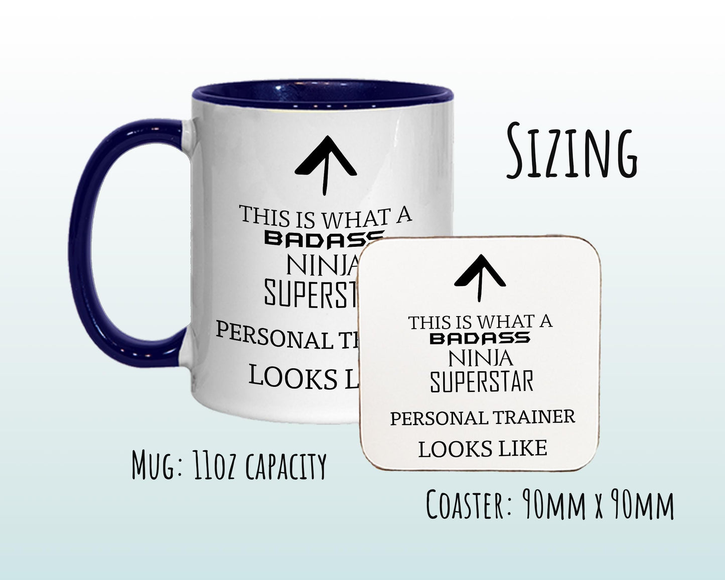 This Is What A Badass Personal Trainer Looks Like 11oz Coffee Mug Tea Gift Idea For Gym Yoga Class Instructor Fitness Gym Bunny MG0647