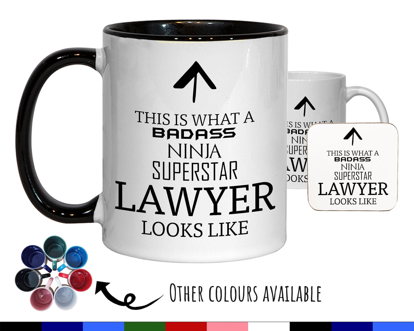 This Is What A Badass Lawyer Looks Like 11oz Coffee Mug Tea Gift Idea For Law Graduate Student Lawyer Solicitor Barrister Court MG0637