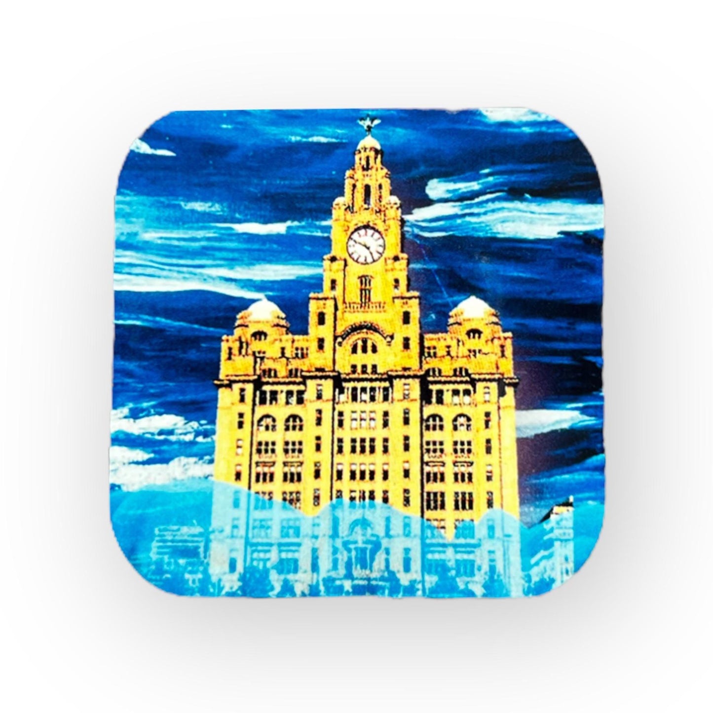 Liver Building Fridge Magnet