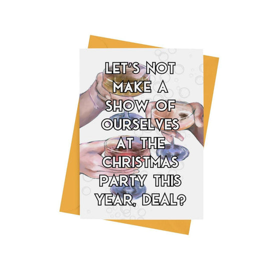 Let's Not Make A Show Card